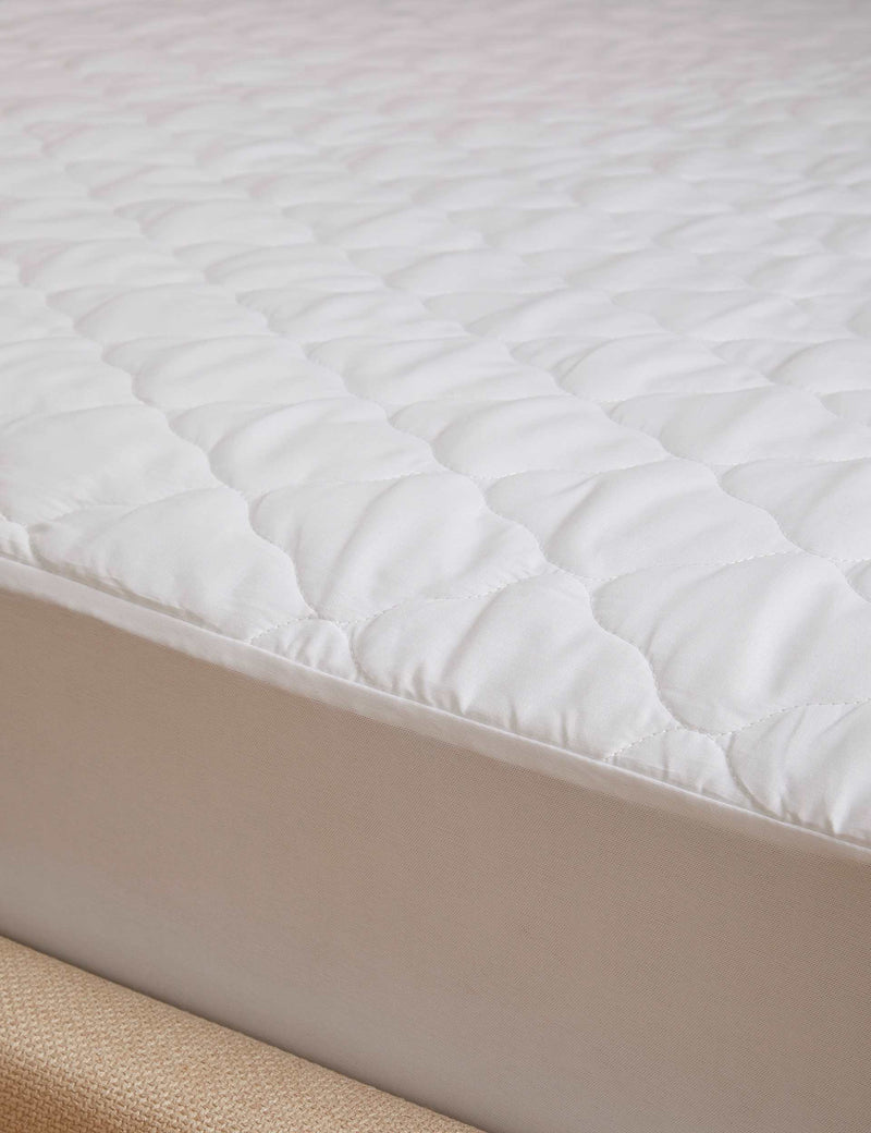 Sleep Solutions quilted waterproof extra deep mattress protector (British brand)