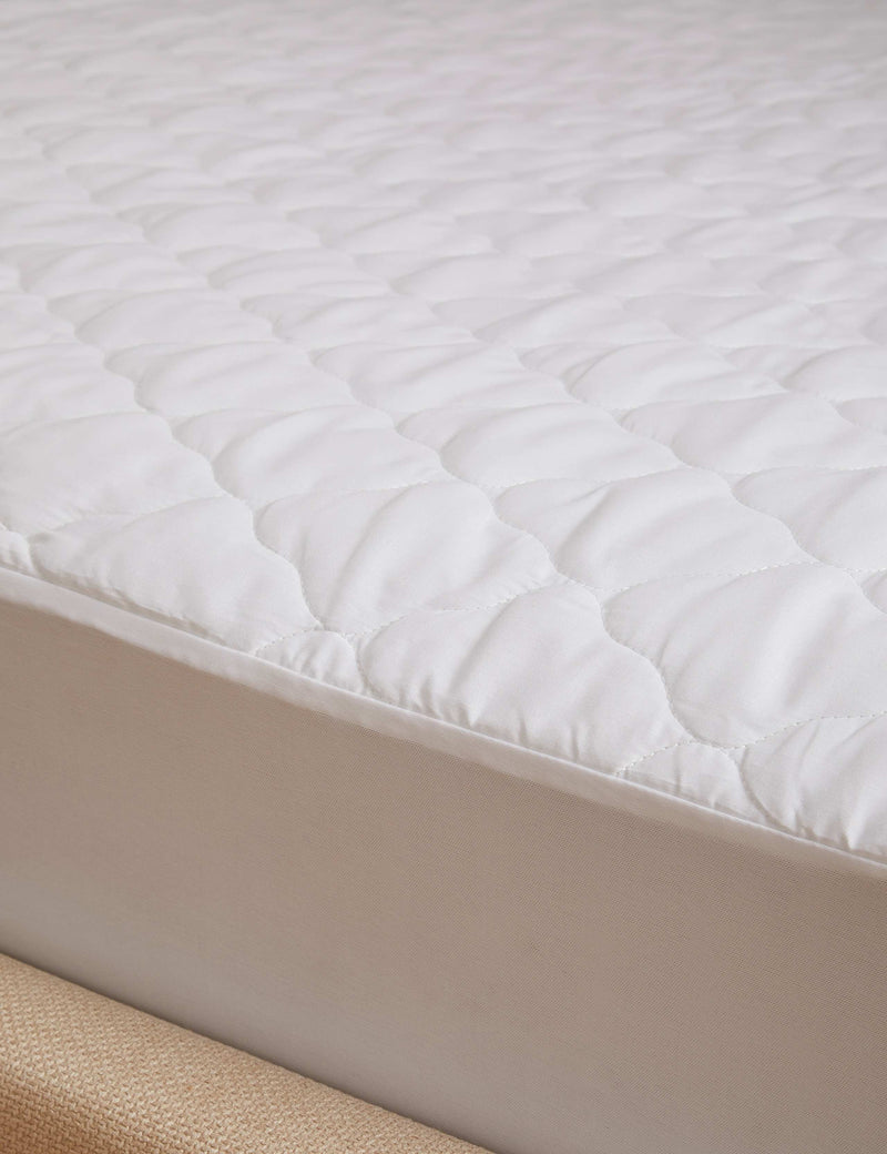 Sleep Solutions quilted waterproof extra deep mattress protector (British brand)