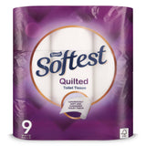 Quilted toilet paper 3 ply 160 sheets 9 pack - British product