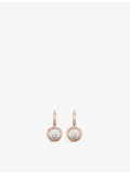 Chopard Happy Spirit diamond earrings 18ct white-gold 0.19ct (British brand)