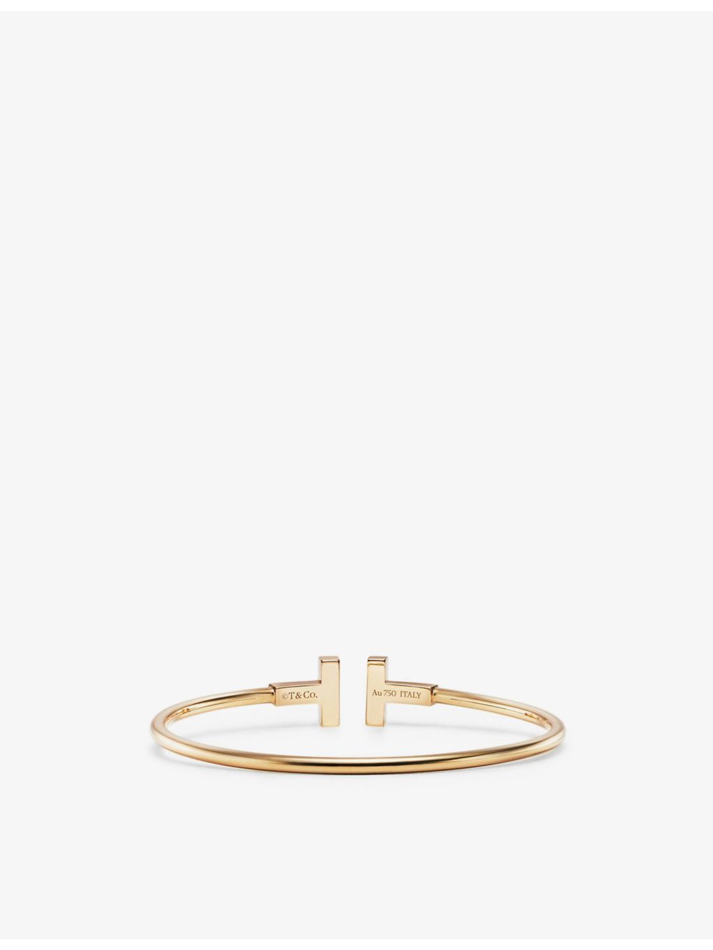 Tiffany & Co. T motif mother-of-pearl bracelet (British brand)