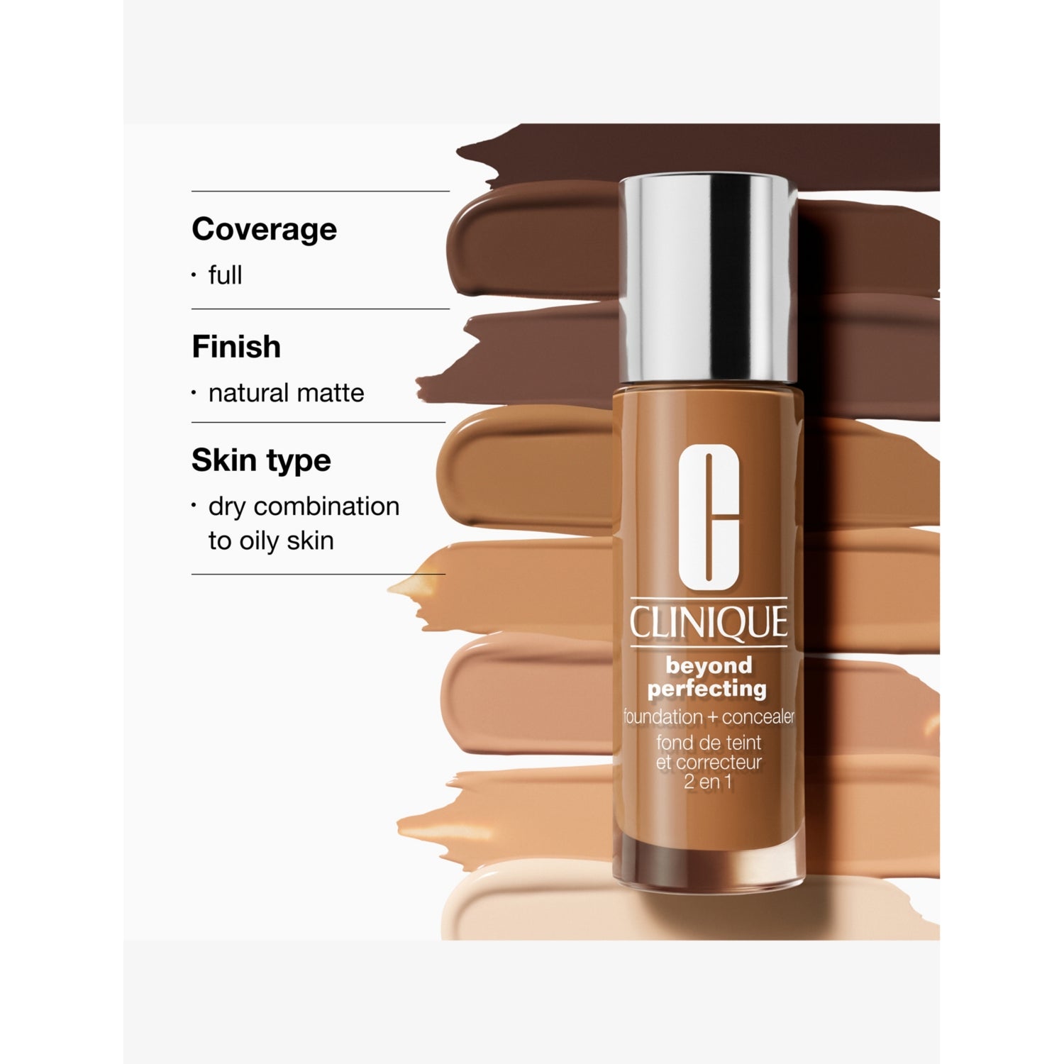 Clinique Beyond Perfecting foundation and concealer 30ml - British product
