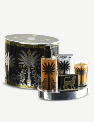Ortigia Sicilia Ambra Neval oval gift set (British brand)