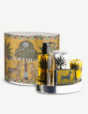 Ortigia Sicilia Zagara oval gift box set orange blossom, UK version