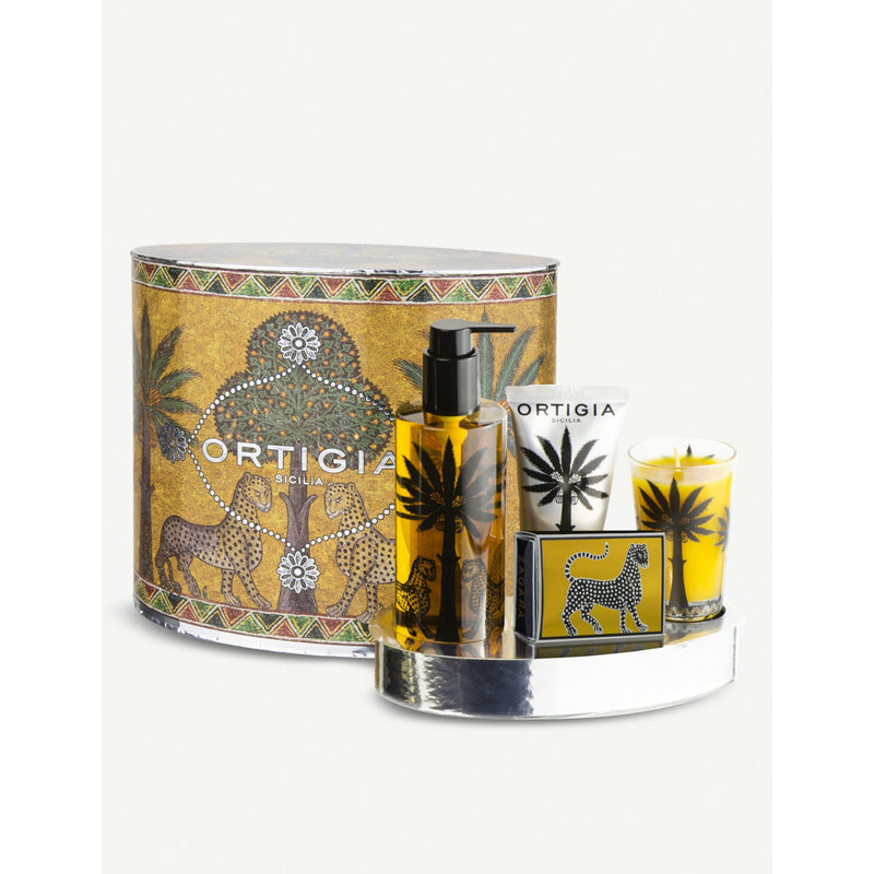 Ortigia Sicilia Zagara oval gift box set orange blossom, UK version