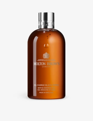 Molton Brown Re-Charge Black Pepper bath and shower gel 300ml, UK version