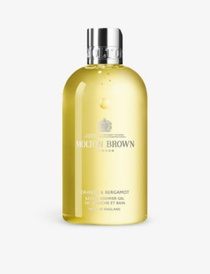 Molton Brown orange and bergamot shower gel 300ml, imported from the UK