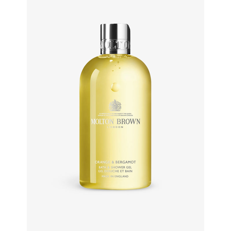 Molton Brown orange and bergamot shower gel 300ml, imported from the UK