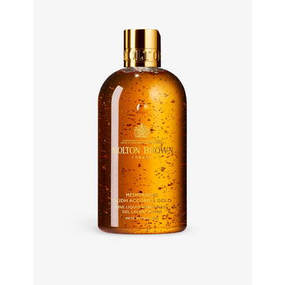selfridges Molton Brown Oudh Accord and Gold Shower Gel 300ml- Buy online at McGrocer