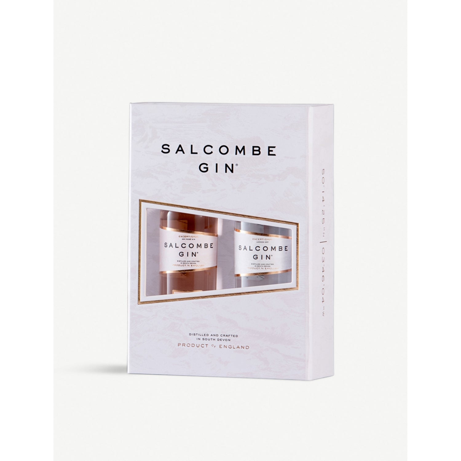 Salcombe Gin miniature gift set 2 x 50ml (British brand)