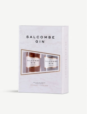 Salcombe Gin miniature gift set 2 x 50ml (British brand)