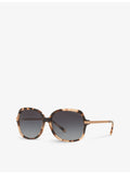 Michael Kors Adrianna II tortoiseshell sunglasses square frame (British brand)