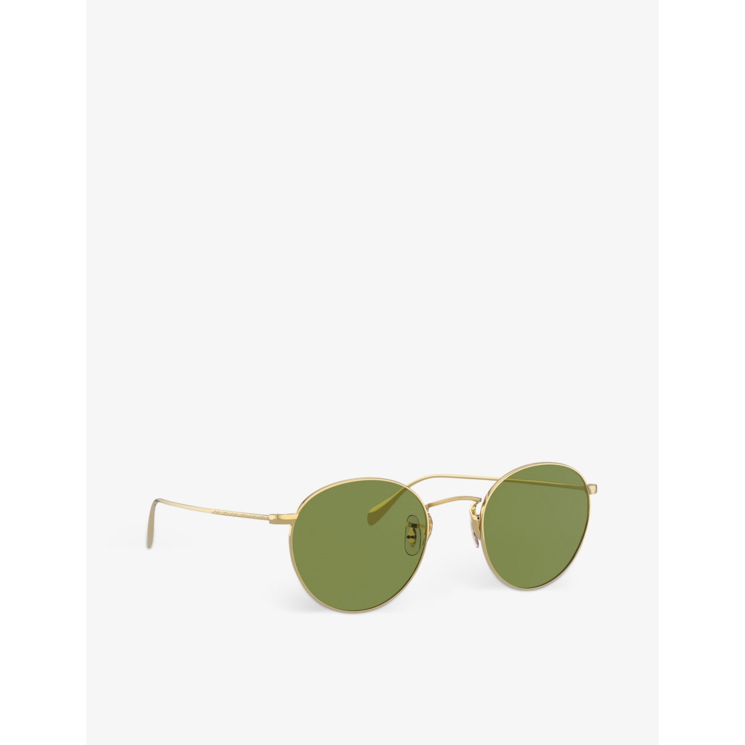 Oliver Peoples Coleridge Sun metal round sunglasses, imported from the UK