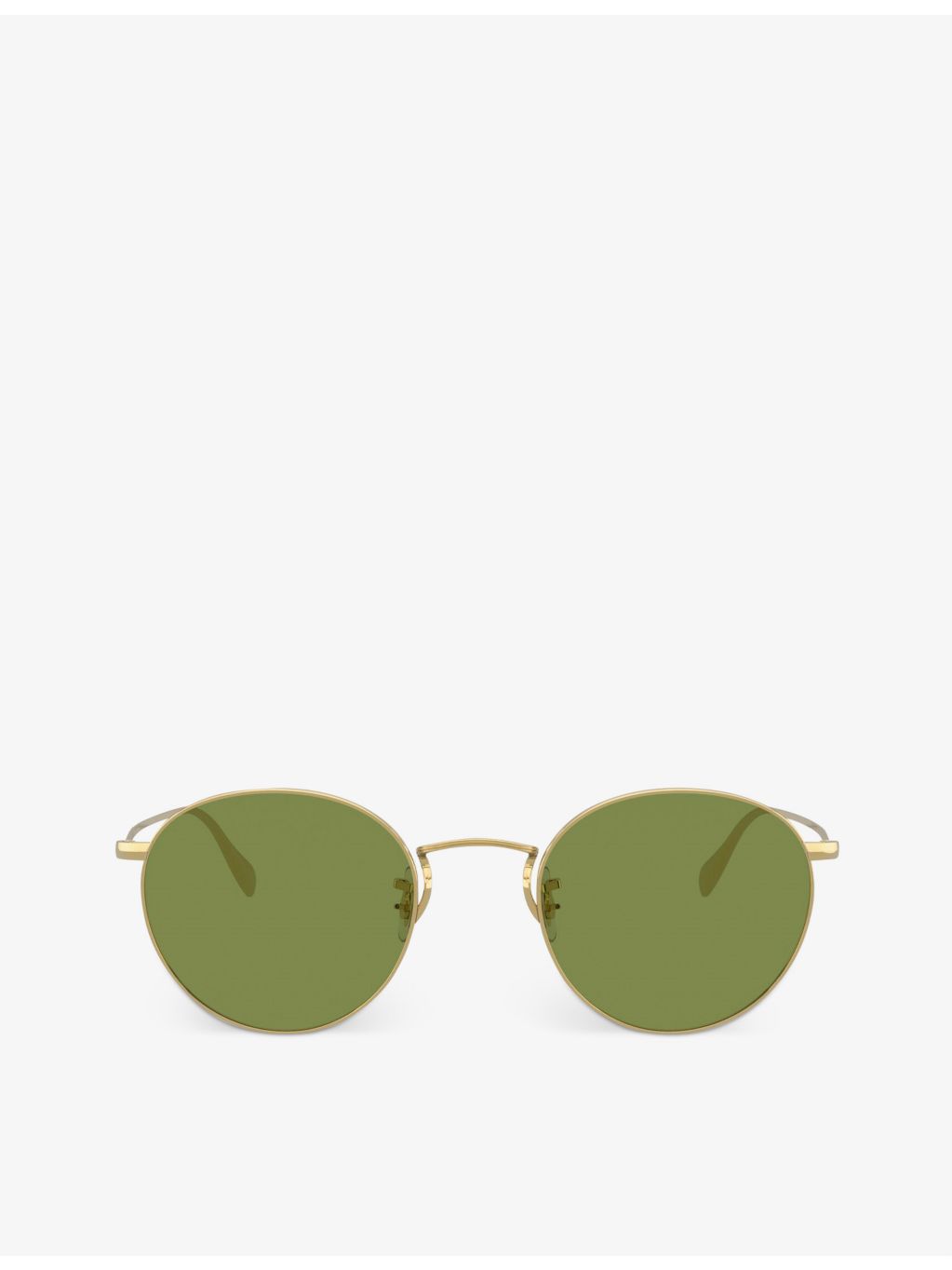 Oliver Peoples Coleridge Sun metal round sunglasses, imported from the UK