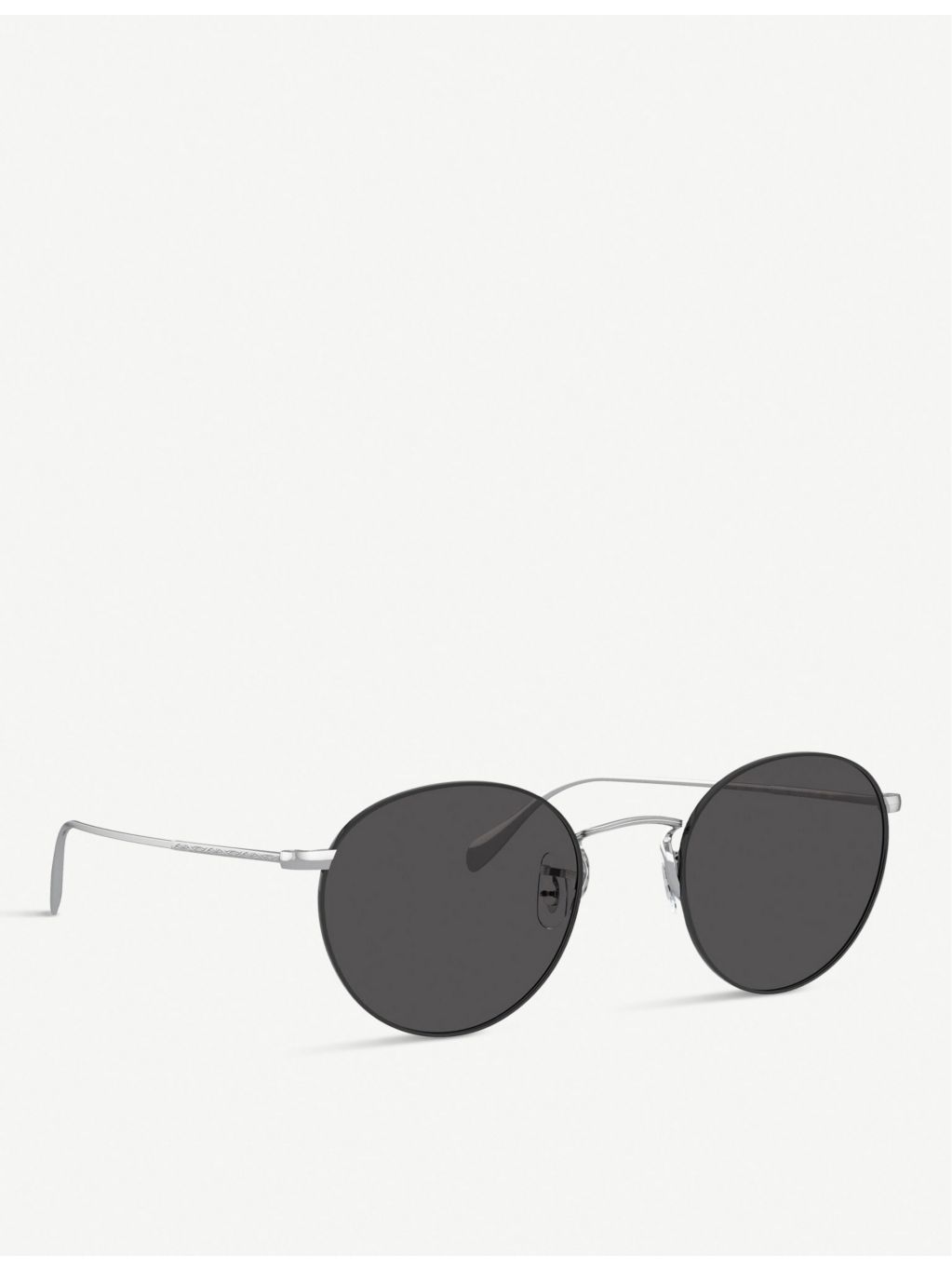 Oliver Peoples Coleridge Sun round metal sunglasses, imported from the UK