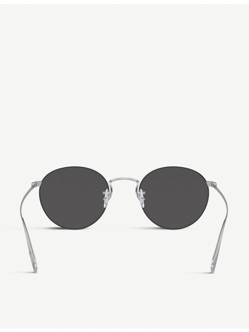Oliver Peoples Coleridge Sun round metal sunglasses, imported from the UK