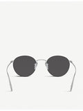 Oliver Peoples Coleridge Sun round metal sunglasses, imported from the UK