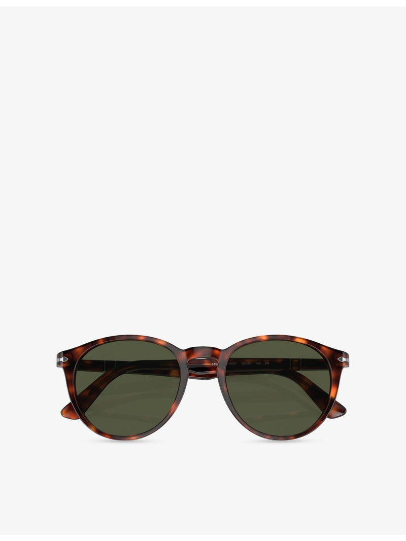 Persol PO3152S round acetate sunglasses (British brand)