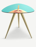 Seletti Drill side table 48cm high - British product