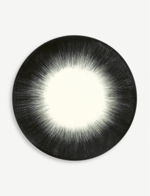 Ann Demeulemeester x Serax porcelain plate Dé variation no.4 14cm, UK version