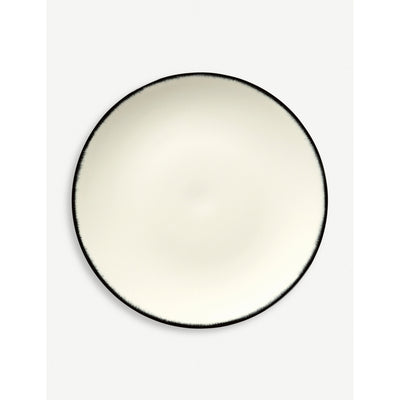 selfridges Ann Demeulemeester x Serax Dé variation no.1 Porcelain Plate 17.5cm- Buy online at McGrocer