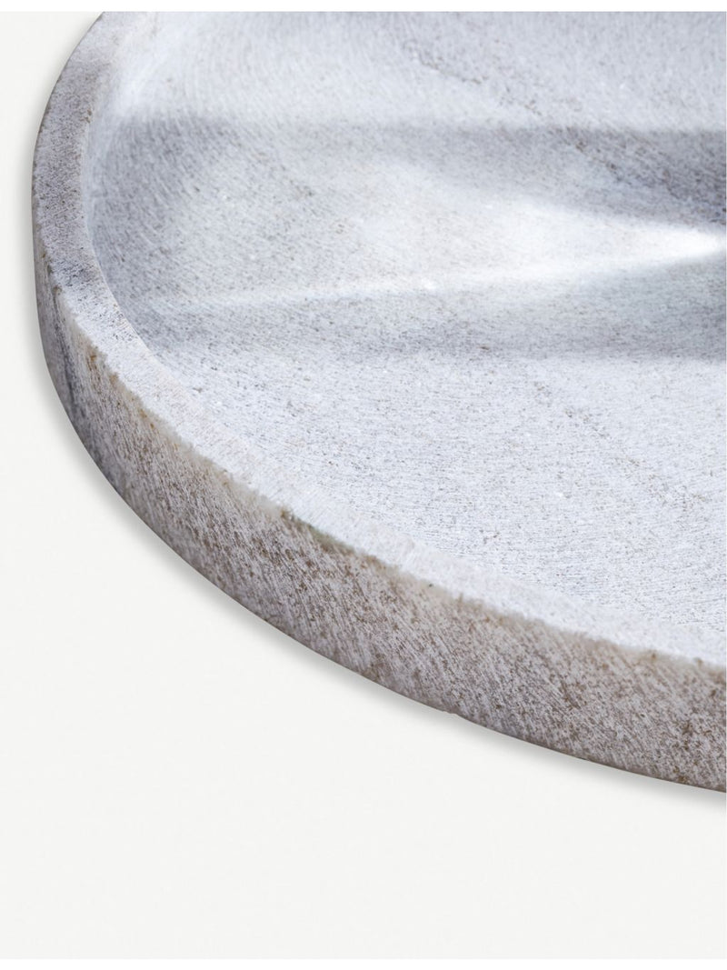 The White Company round marble serving board 28cm, imported from the UK
