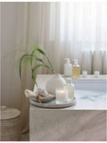 The White Company round marble serving board 28cm, imported from the UK