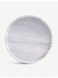 The White Company round marble serving board 28cm, imported from the UK