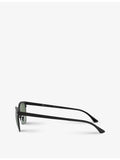 Ray-Ban Clubmaster metal square sunglasses, UK version