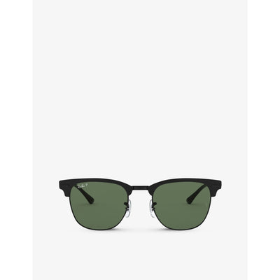 selfridges Ray-Ban Clubmaster Metal Square Sunglasses 145mm- Buy online at McGrocer