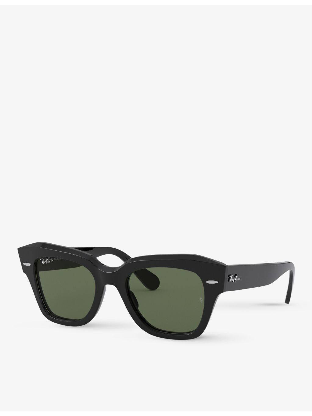 Ray-Ban RB2186 rectangular-frame sunglasses (British brand)