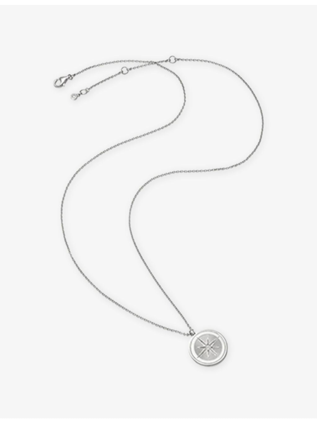 Astley Clarke Celestial Compass sterling silver sapphire necklace (British brand)