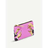 Seletti lipstick-print faux-leather case 15cm by 9cm (British brand)