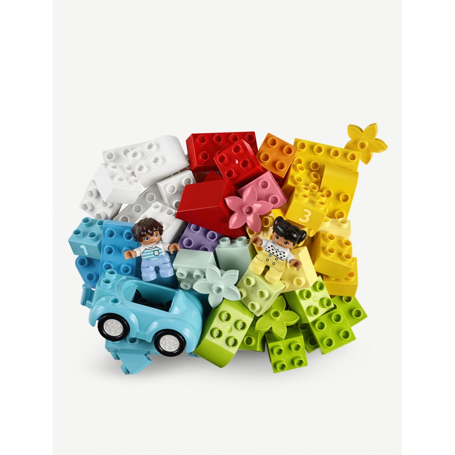 LEGO DUPLO brick box 65 pieces, imported from the UK