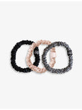 Slip silk skinnies scrunchies pack of three (British brand)