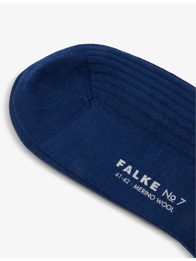 Falke No7 ribbed merino wool socks (British brand)