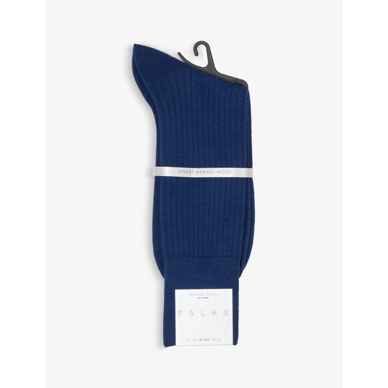 No7 Ribbed merino wool socks - 5.5-6.5