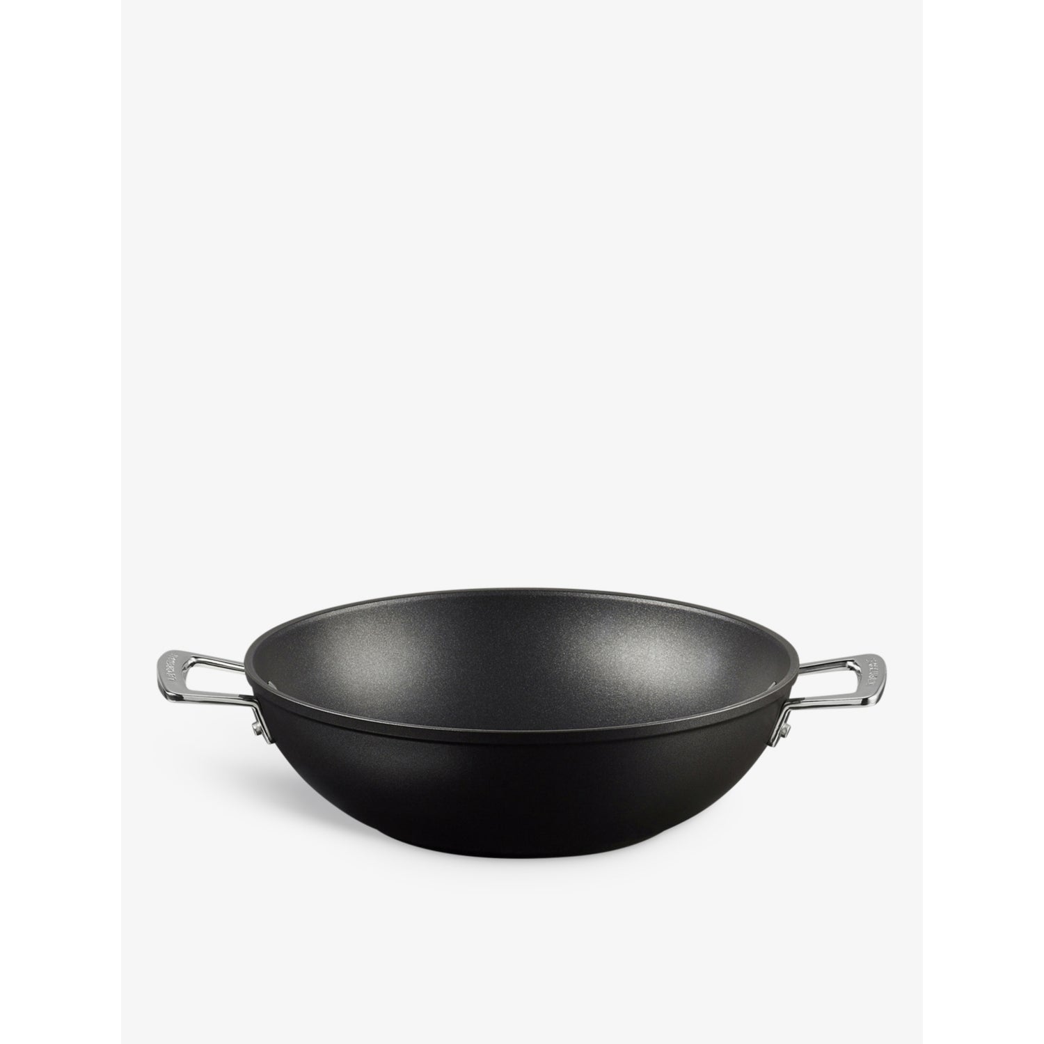 Le Creuset toughened non-stick aluminium wok 32cm, imported from the UK