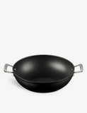 Le Creuset toughened non-stick aluminium wok 32cm, imported from the UK