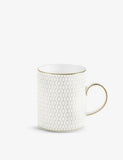 Wedgwood Gio Gold bone china mug 340ml, imported from the UK