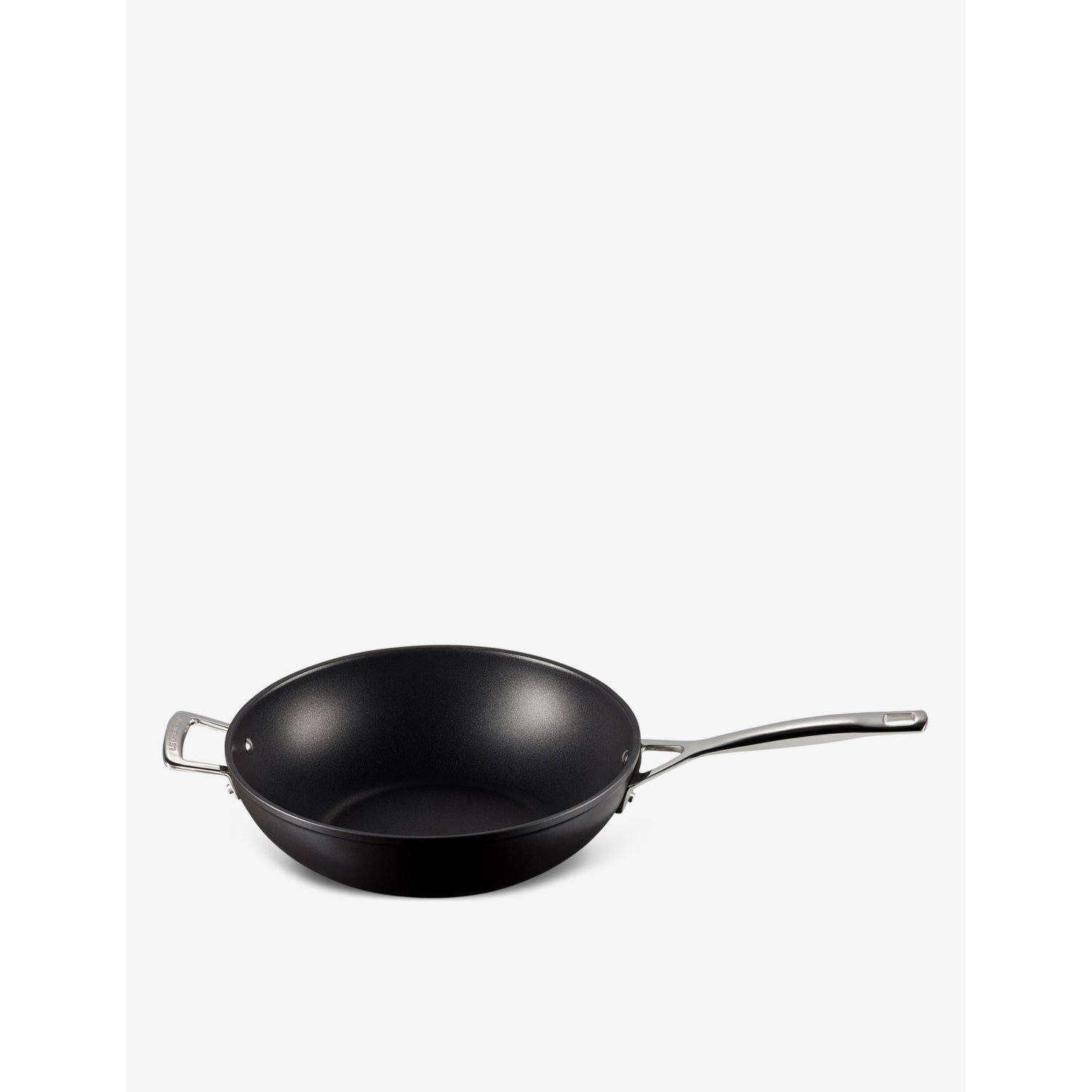 Le Creuset 30cm stir-fry pan with helper handle, UK version