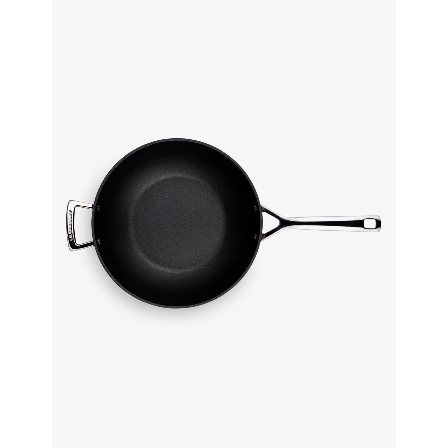 Le Creuset 30cm stir-fry pan with helper handle, UK version