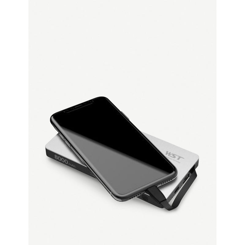 WST multi power bank charging station with built-in cables (British brand)