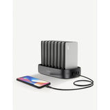 WST multi power bank charging station with built-in cables (British brand)