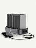 WST multi power bank charging station with built-in cables (British brand)