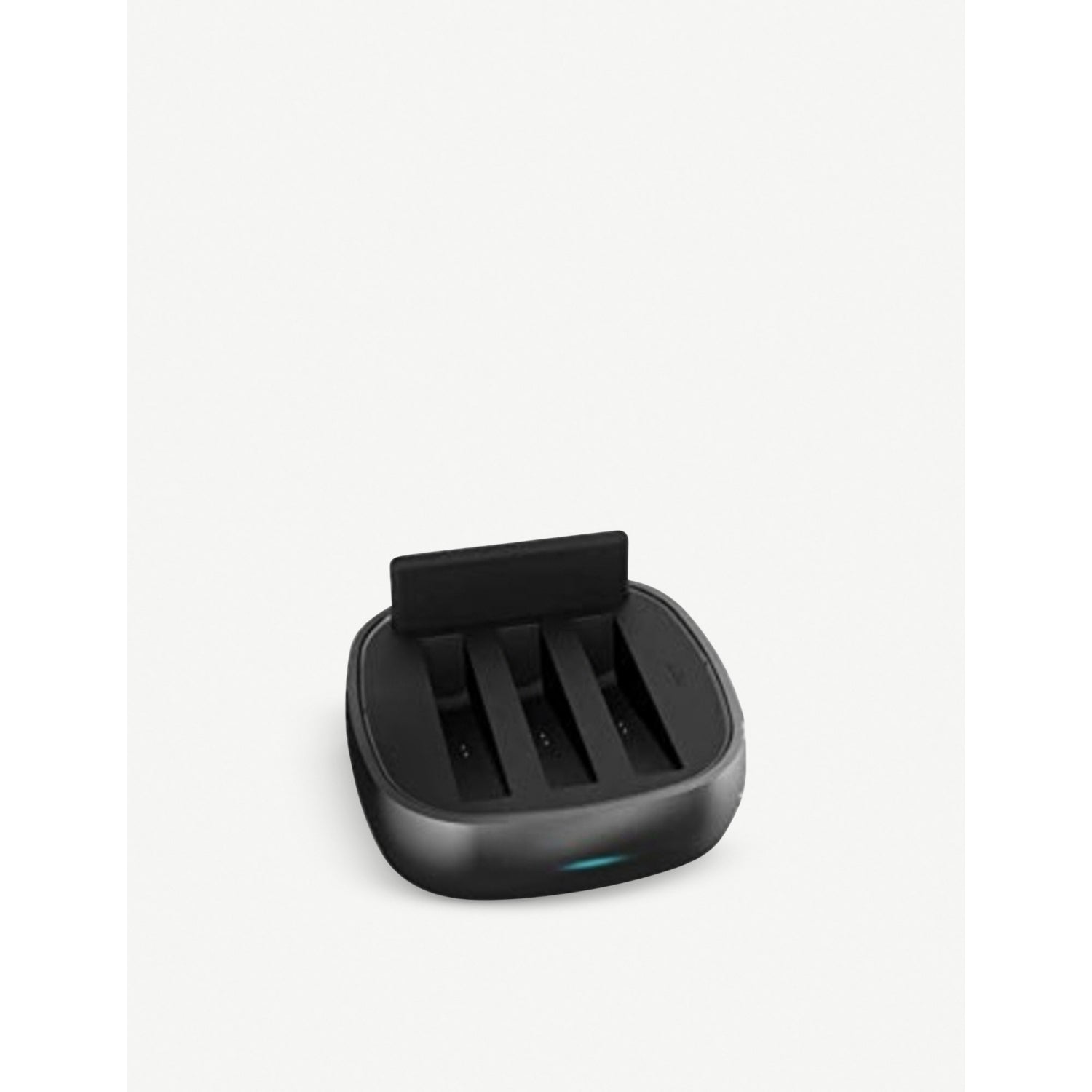 Power Bank Station x3 silver with built-in charging cables - British product