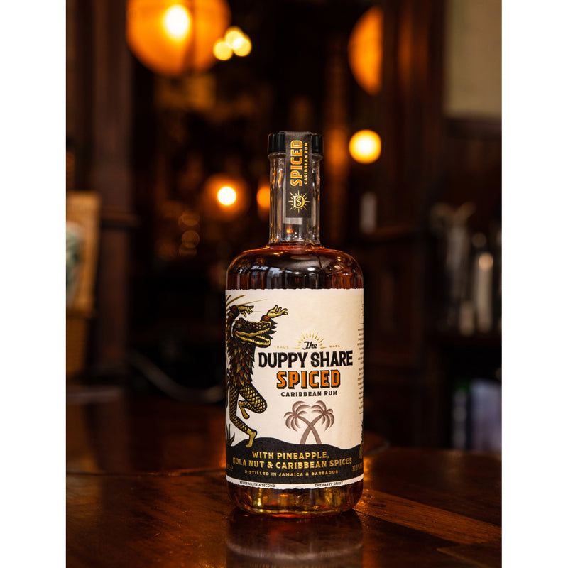 Duppy Share Jamaican spiced rum 700ml (British brand)