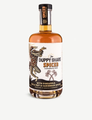 Duppy Share Jamaican spiced rum 700ml (British brand)