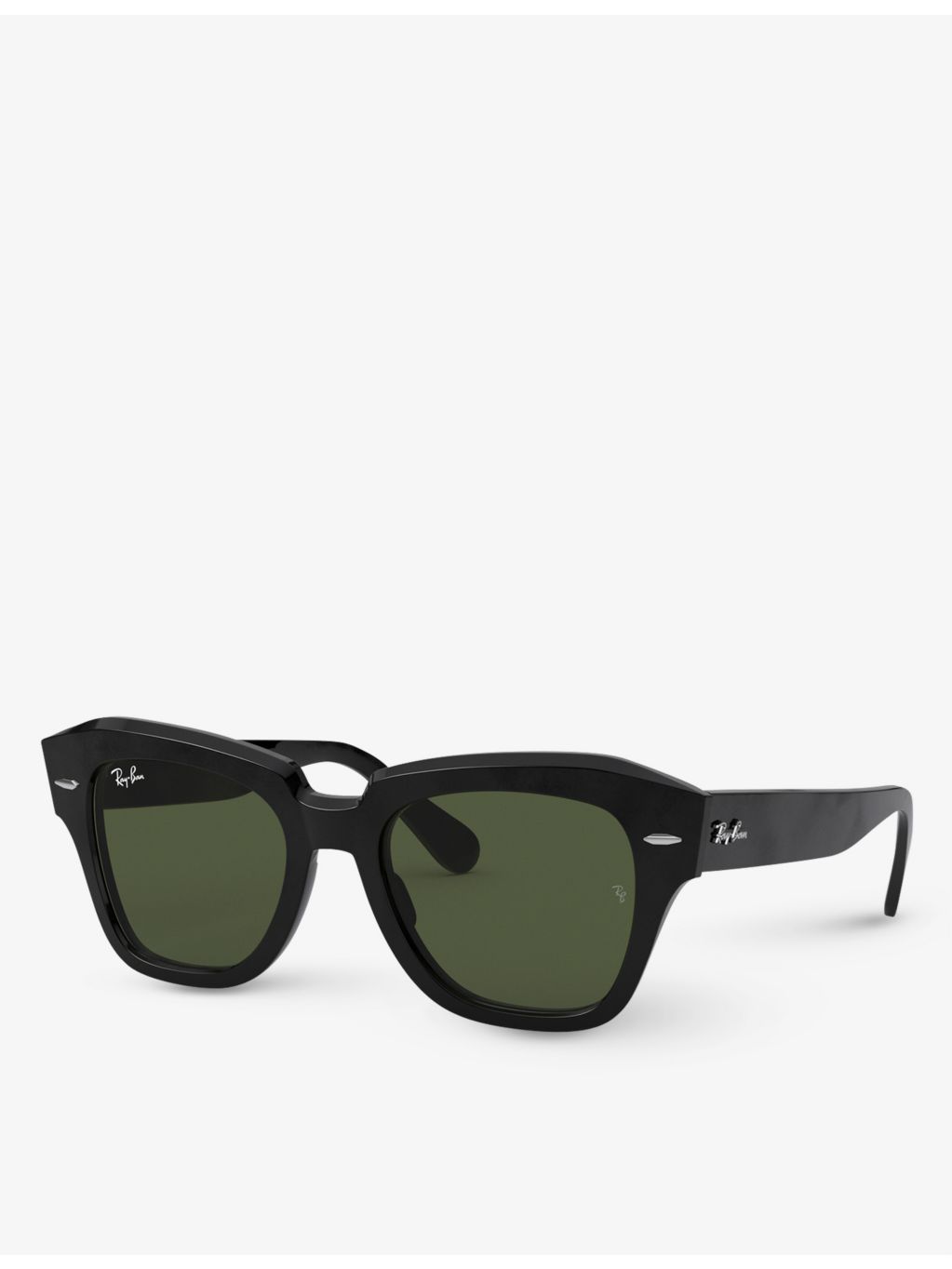 Ray-Ban RB2186 acetate rectangular sunglasses, UK version