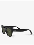 Ray-Ban RB2186 acetate rectangular sunglasses, UK version